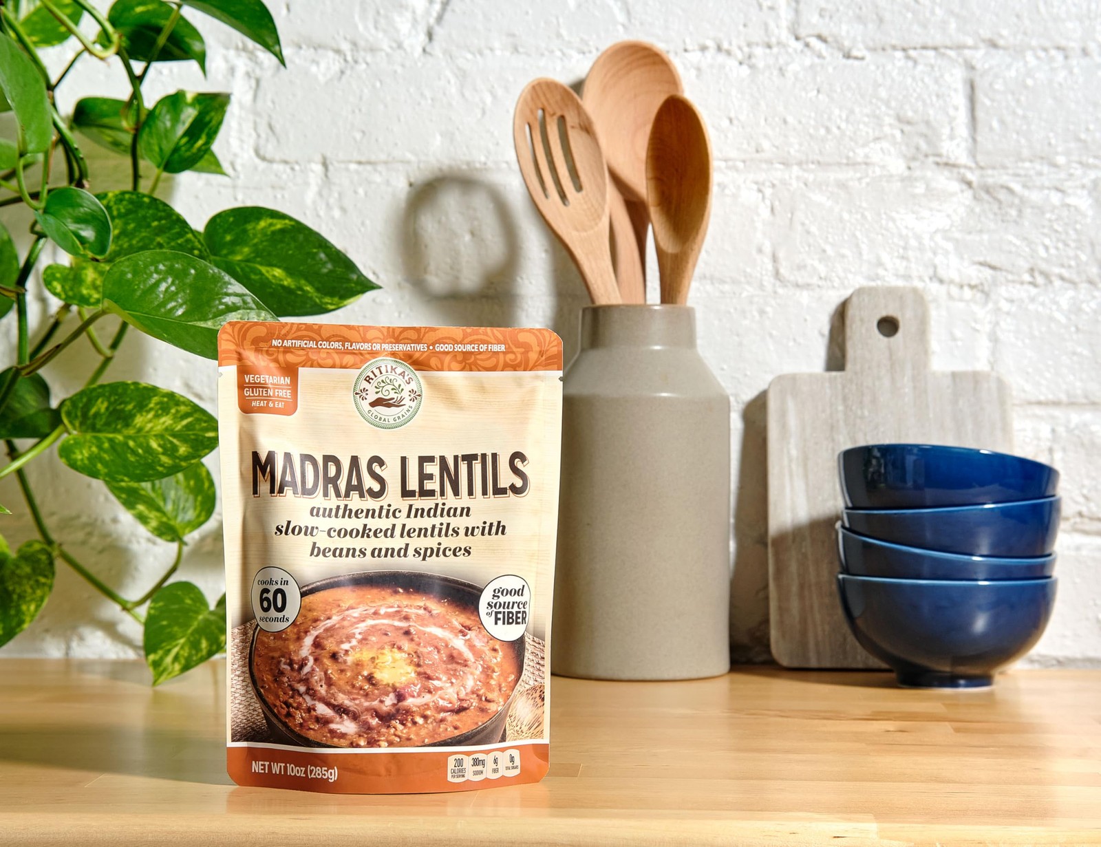 Madras Lentils, Authentic Indian Slow-Cooked Lentils with Beans and Spices, R…