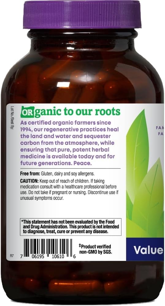 Milk Thistle Dandelion, Organic, 180 Count