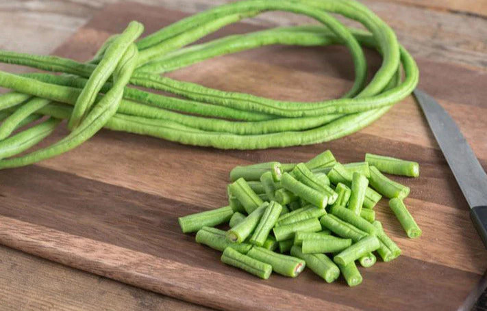 White Yard Long Bean Seeds | USA Asparagus Green Chinese Asian Seed For 2024