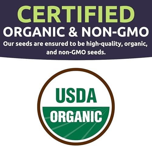 Ultimate Organic Seeds Variety Pack – 60 Non-GMO Packs for Indoor & Outdoor Gard