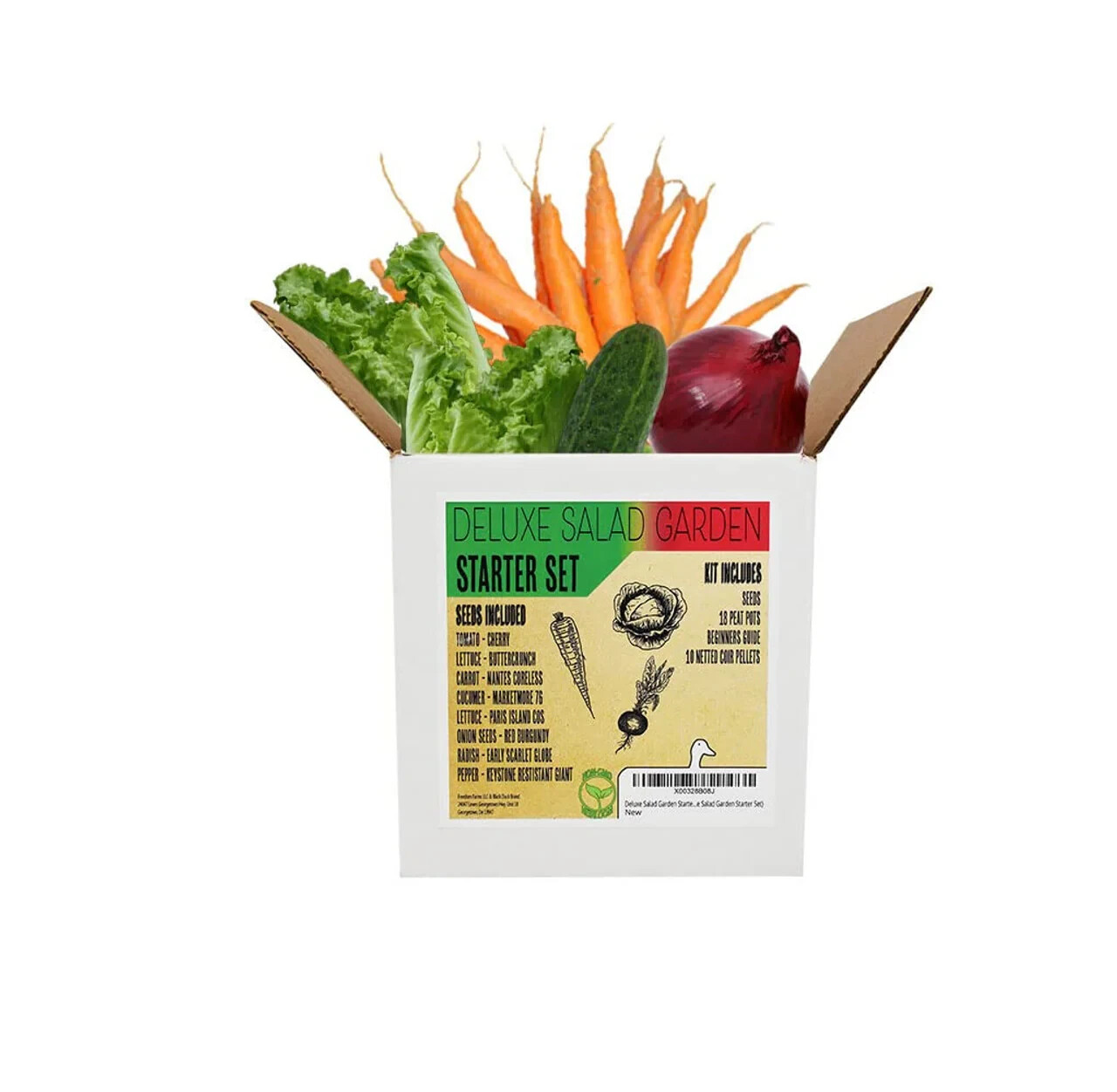 Deluxe Superfood Garden Starter Kit – Includes: Everything You Need to Start