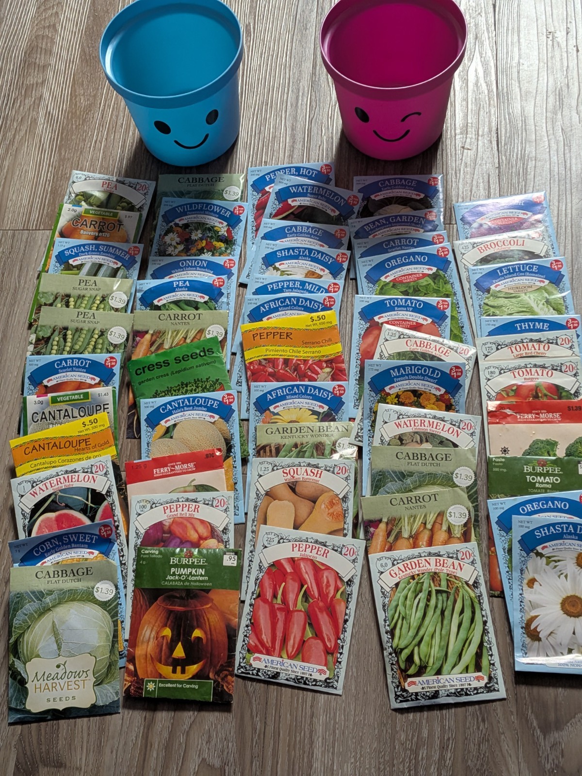 Gardening Seeds Assorted Lot