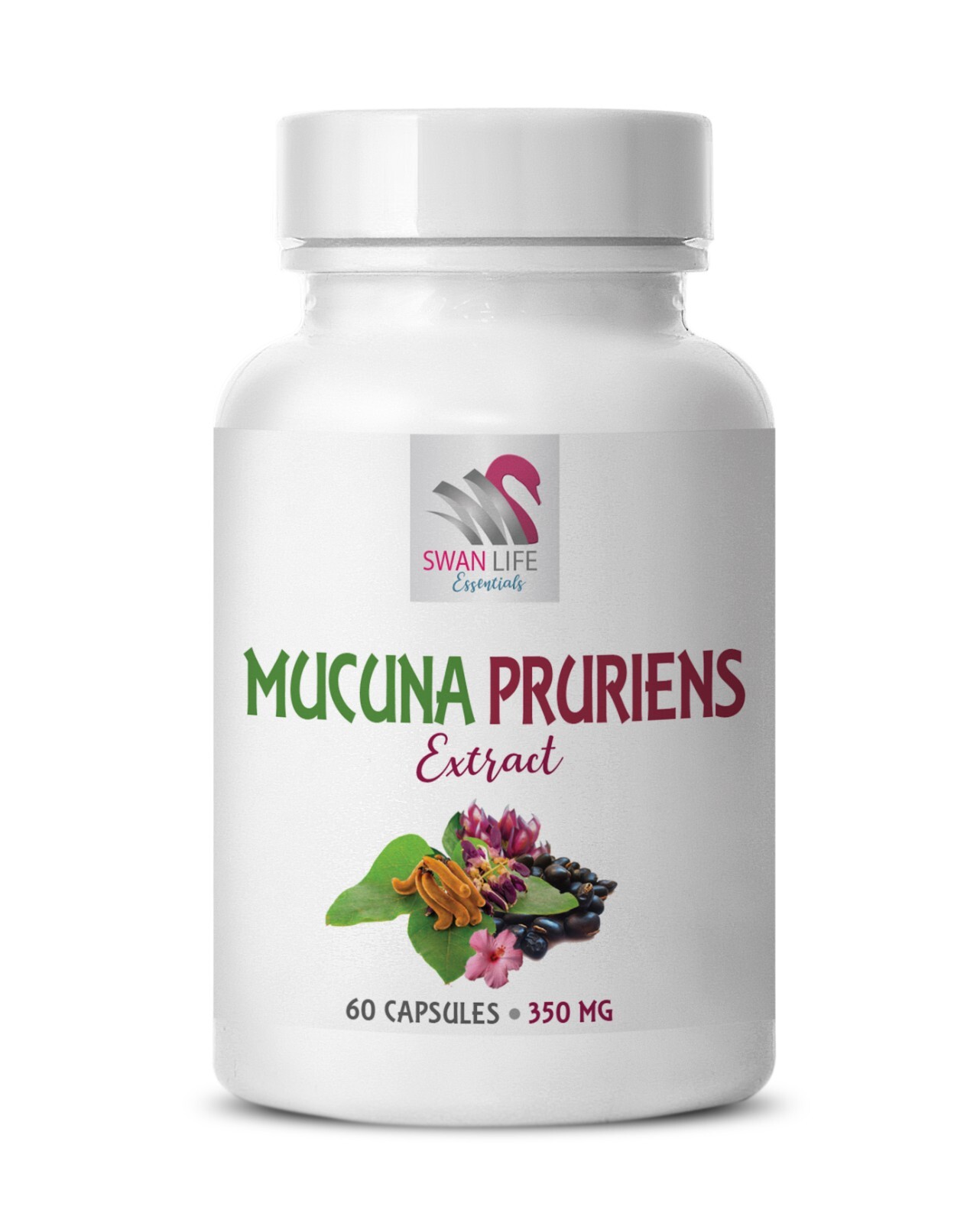 good mood supplements – MUCUNA PRURIENS EXTRACT – mood support capsules – 1B 60