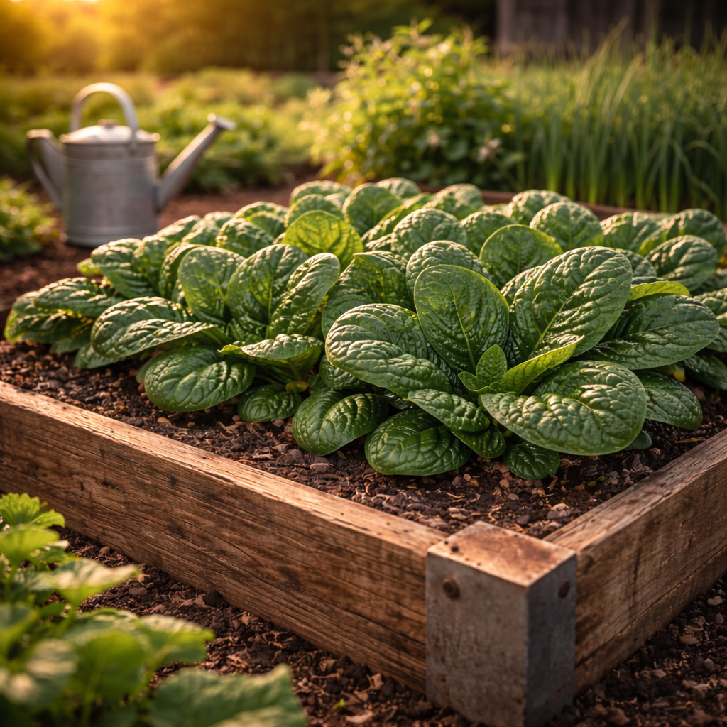 America Spinach Seeds – Heirloom – Cold Hardy Leafy Greens – Non-GMO 100 seeds