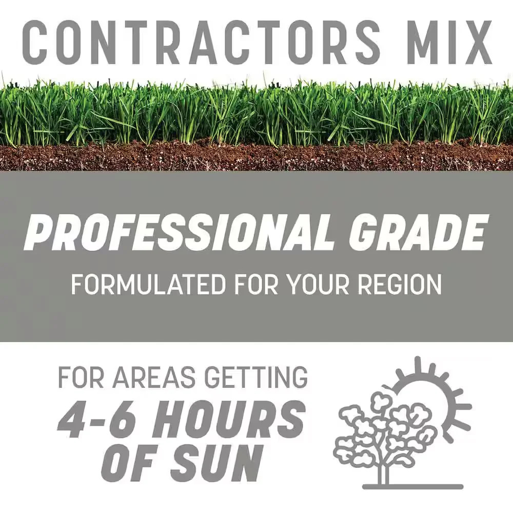 Northern Contractors Seed Mix 40 Lbs. 8,000 Sq. Ft. Grass Seed
