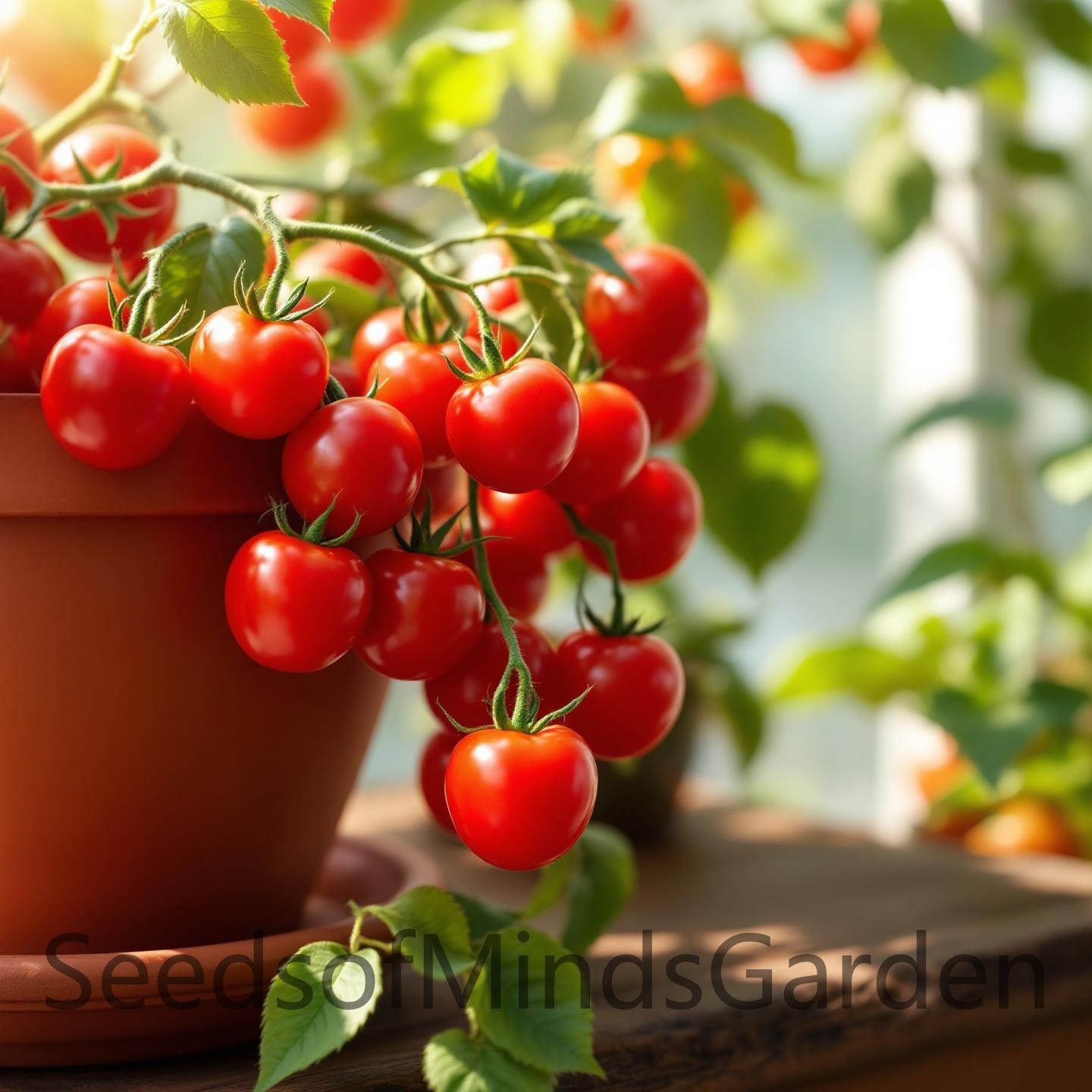 Micro Dwarf ‘House’ Tomato Plants – Compact Cherry Tomatoes for Indoor, Balcony