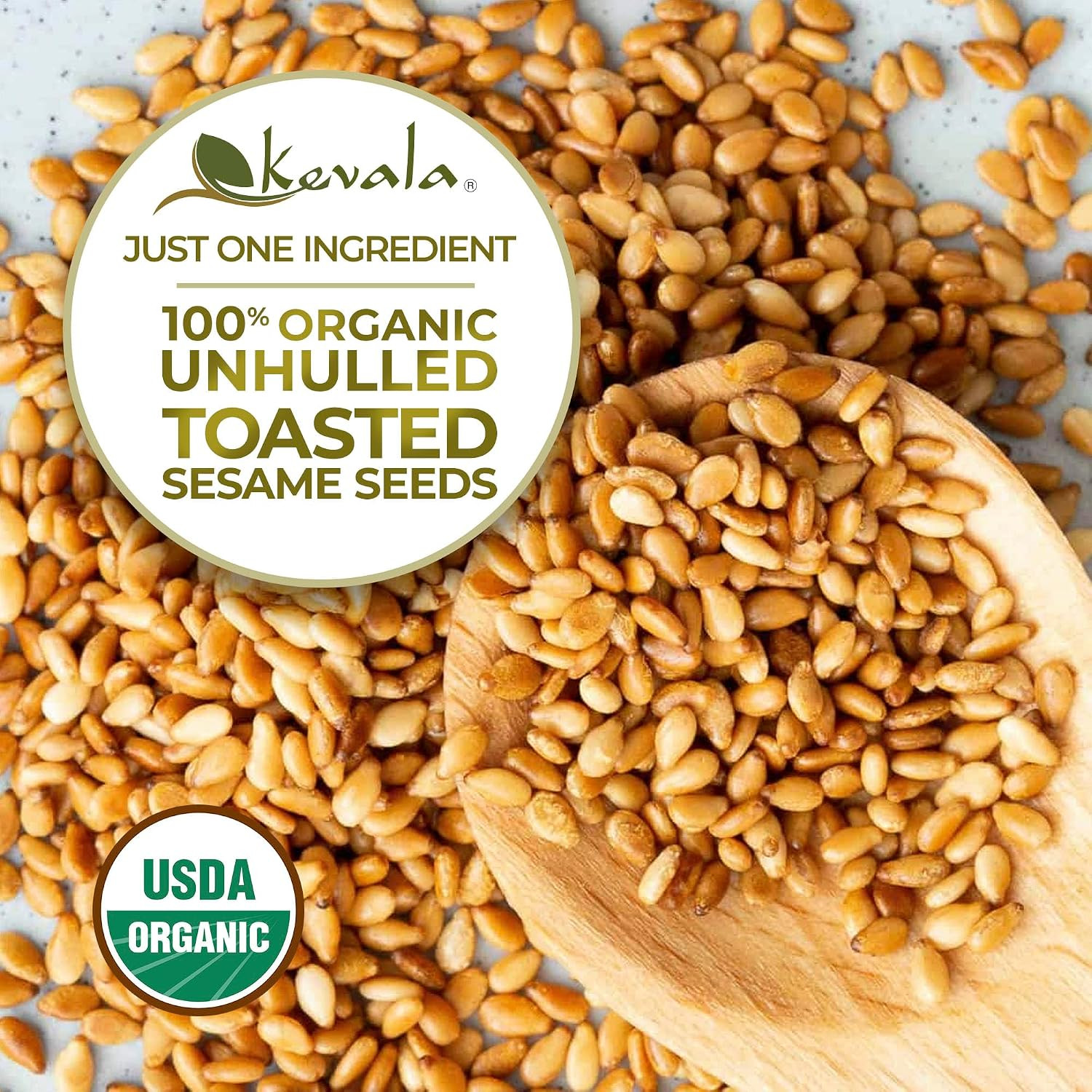 Organic Toasted Sesame Seeds (Unhulled) – Single-Origin Premium Selection Roaste