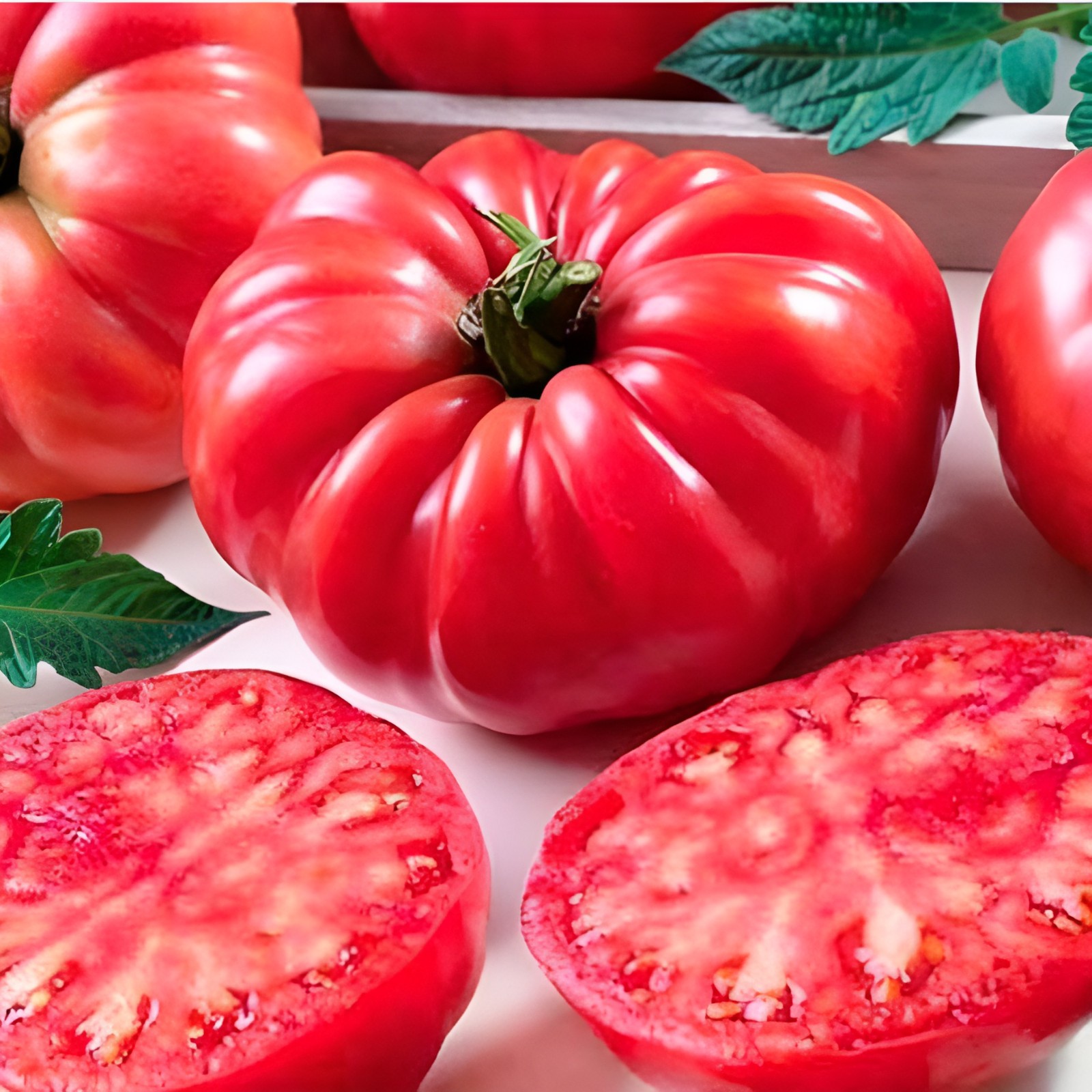 100 Heirloom Costoluto Genovese Tomato Seeds -Unique Shaped ~10oz Indeterminate