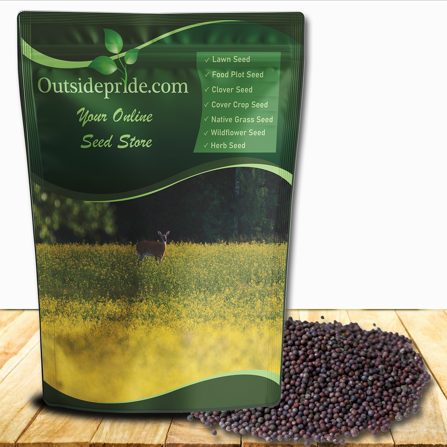 5 LBS Deer Greens For Deer Food Plots