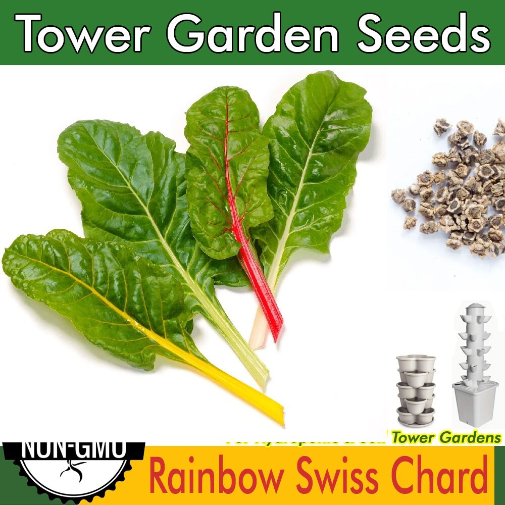 Tower Garden Seeds (Hydroponic+Soil) Non-GMO Fresh Garden Seeds Ships Free