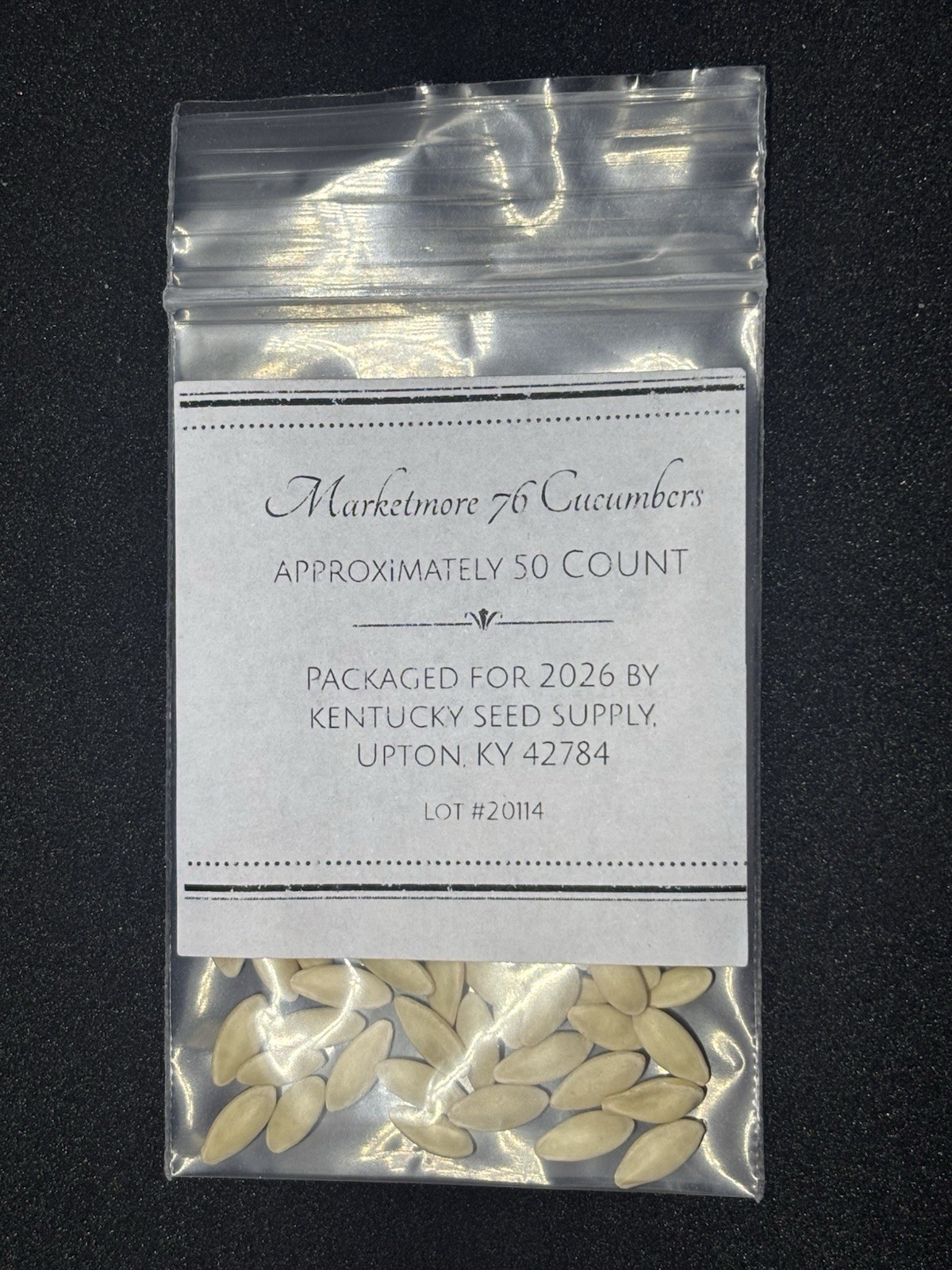 Marketmore 76 Cucumbers-500 Count