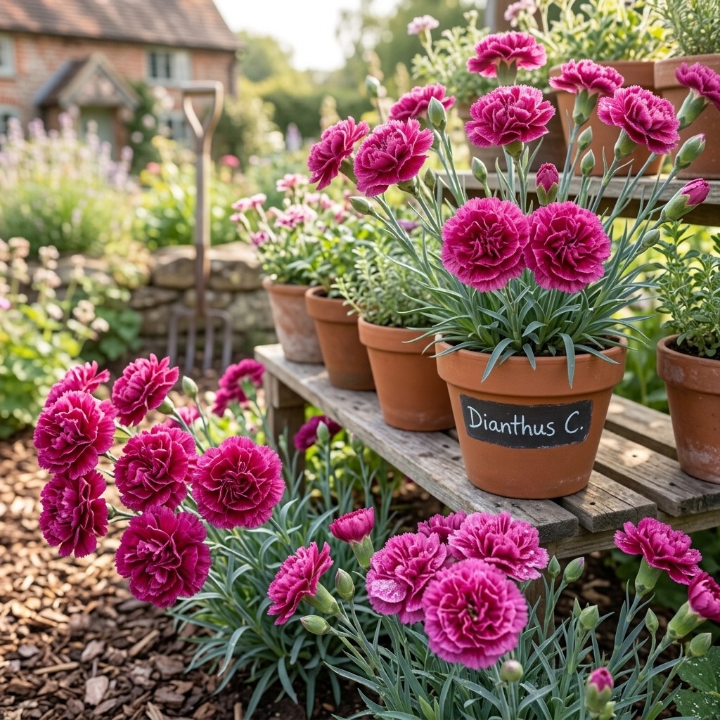 1000pcs Carnation Seeds Attractive Flower Plant for Garden Balcony Yard Use