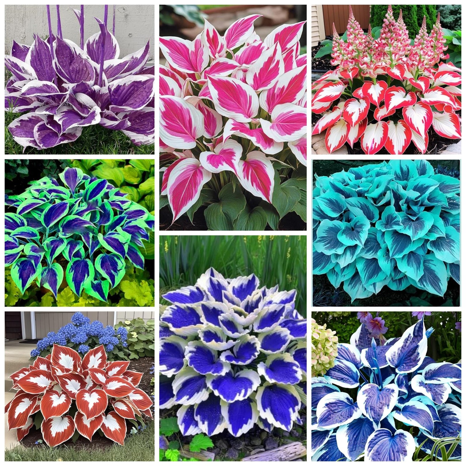 200+ Hosta Seeds Heart-Shaped Hosta Bare Roots – Rich Foliage, Heart Shaped Leav