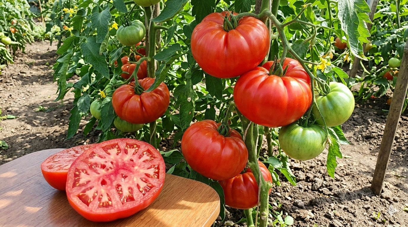 Beefsteak Tomato Seeds | NON-GMO | 100 Seeds| Indeterminate |