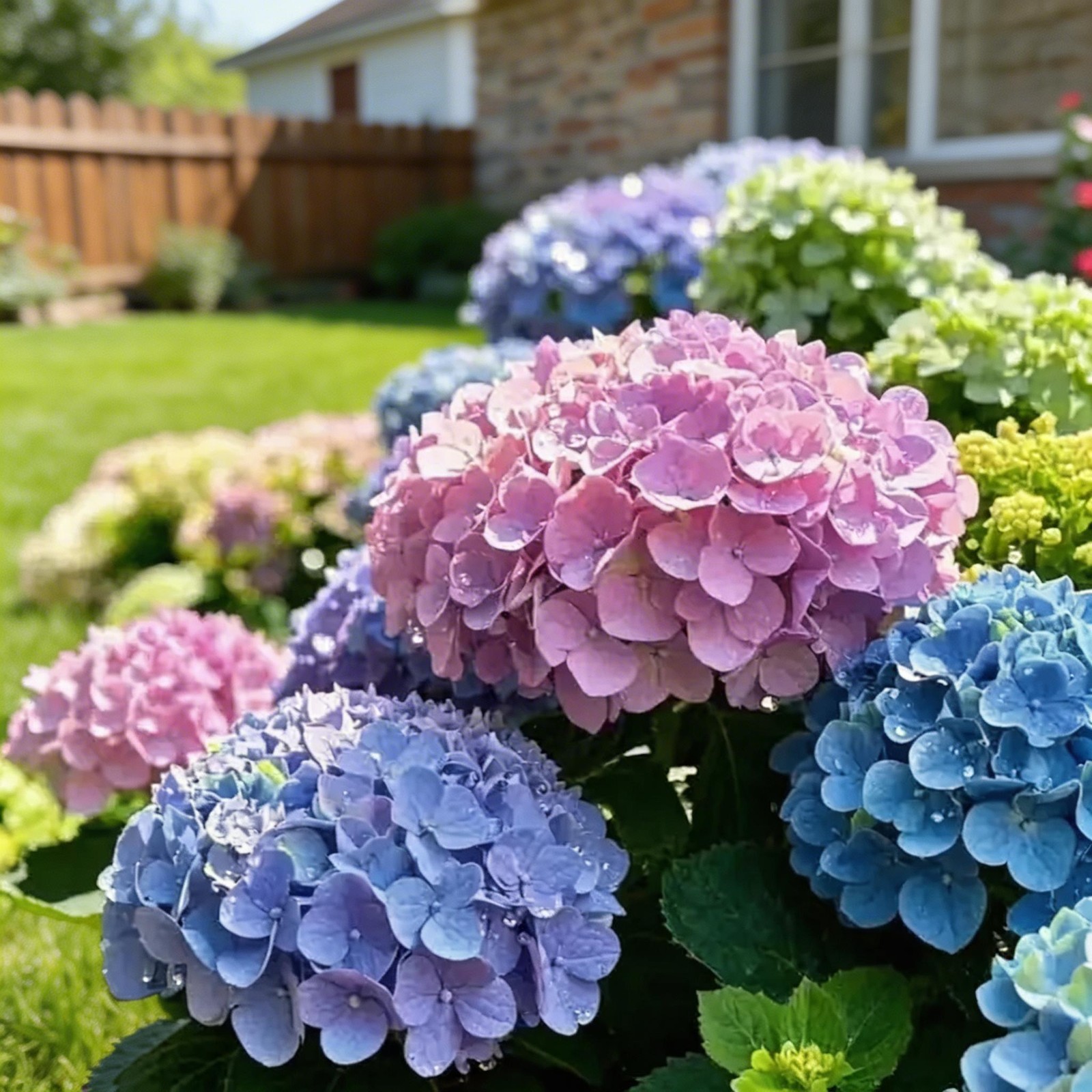 Premium Hydrangea Flower Seeds 30 Seeds for Home Gardening and Planting