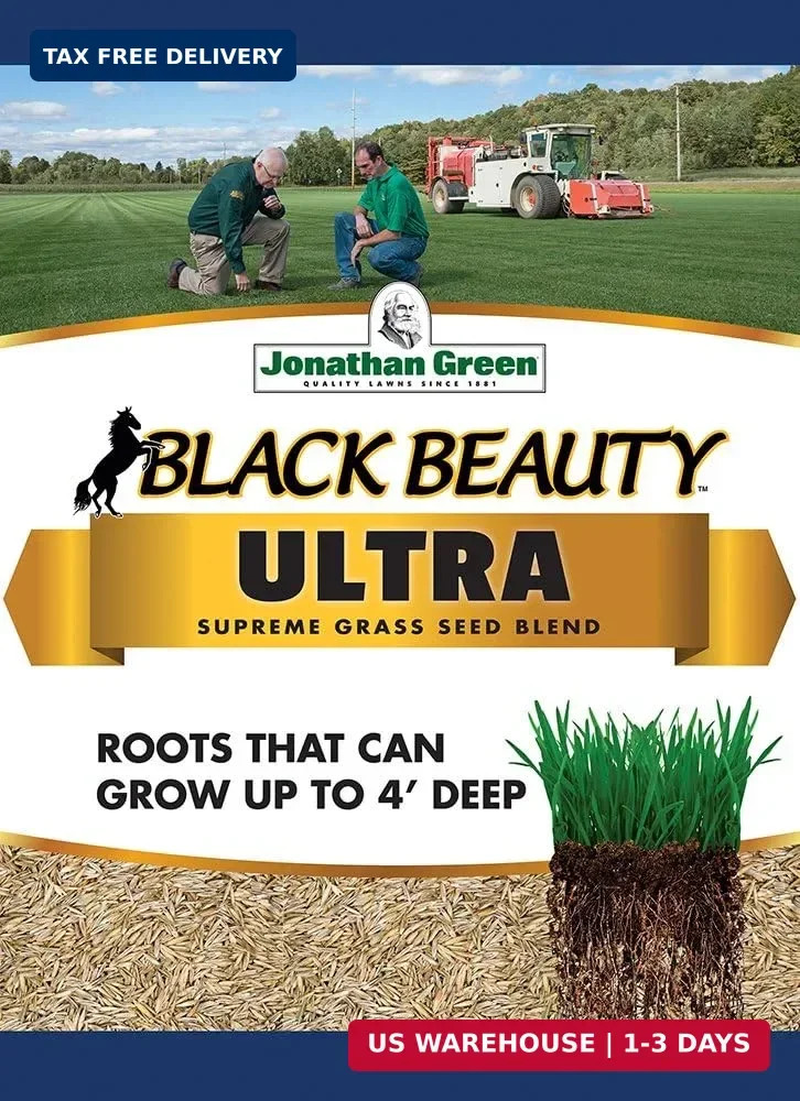 Jonathan Green 40322 Black Beauty Ultra Grass Seed, 7 lb