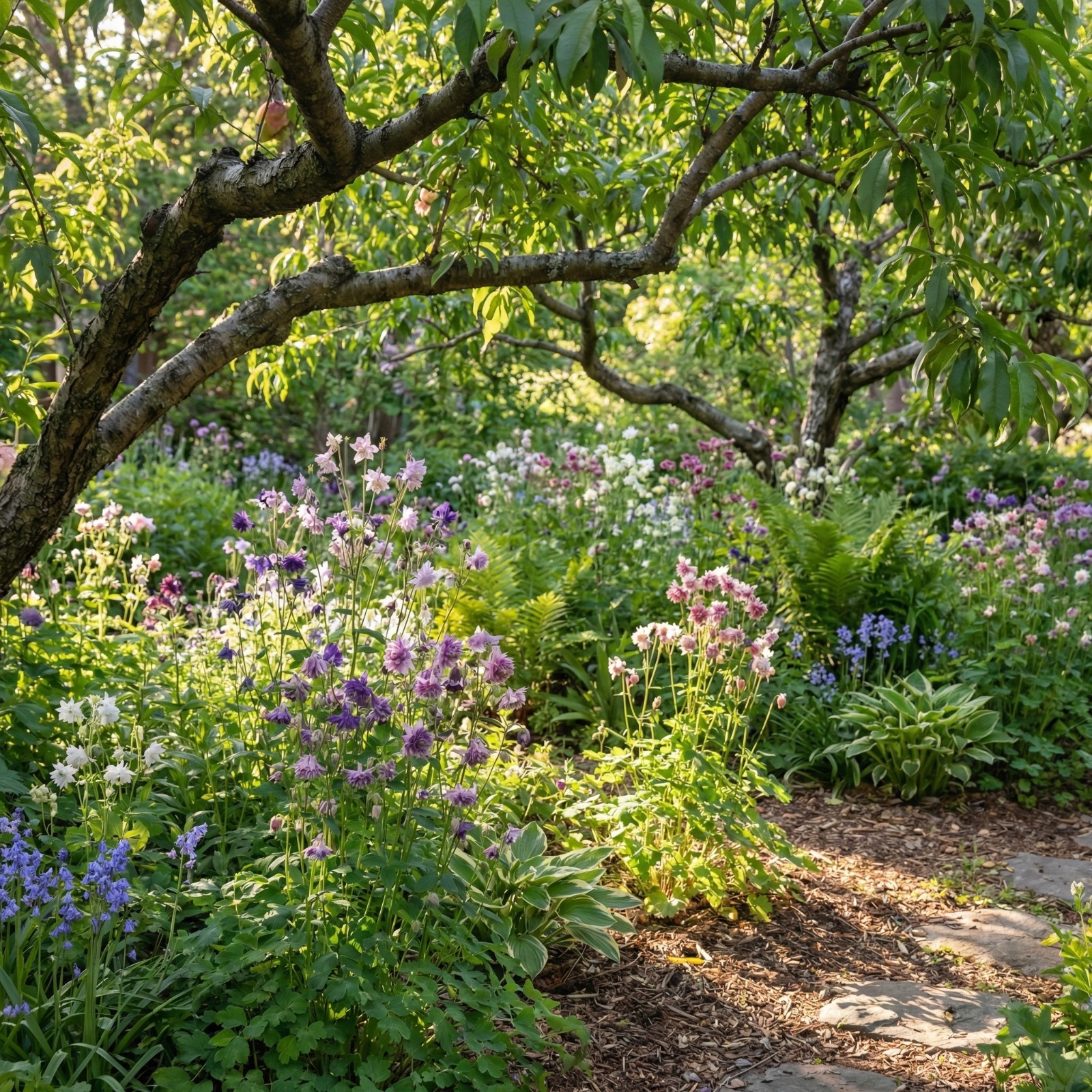 Wildflower Mix SHADE with Perennials 16 Species Pollinators Non-GMO 500+ Seeds