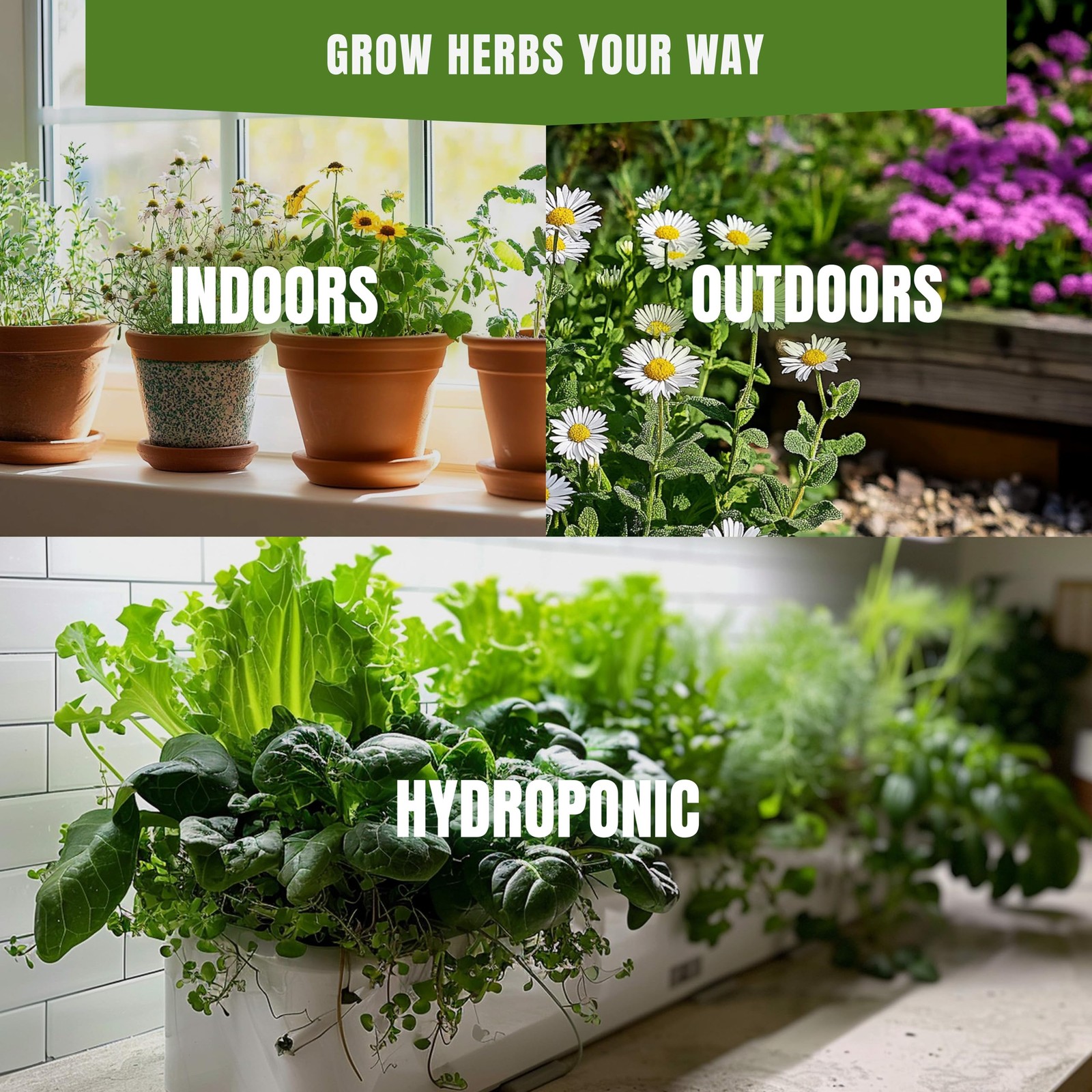 Medicinal Herb Seeds Variety Pack – 15 NonGMO Heirloom Seeds for Indoors &