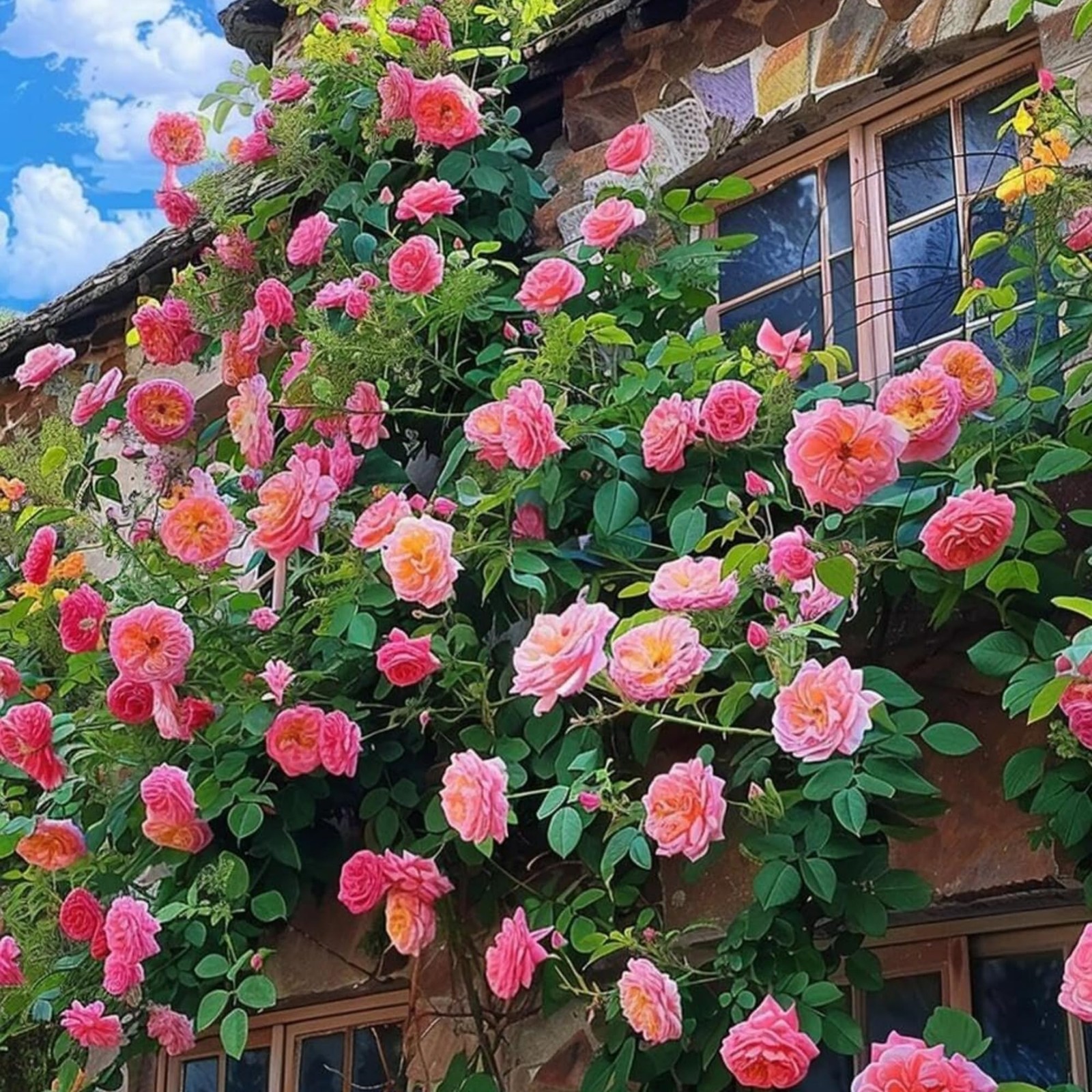 Climbing Rose Seeds for Planting – 300+ Hybrid Mixed