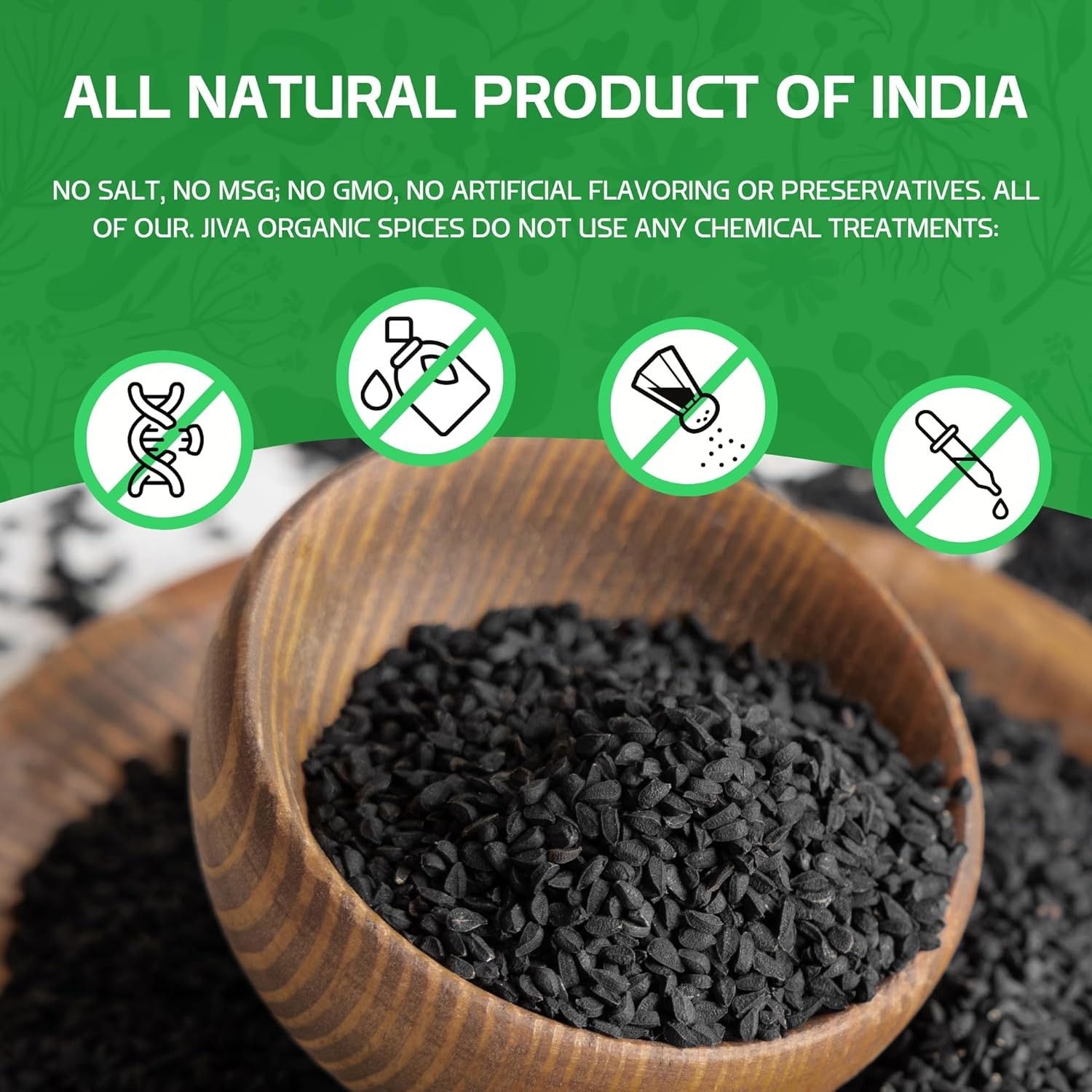 Nigella Seeds 7 Ounce Bag – Whole Black Seed, Kalonji, Nigella Sativa