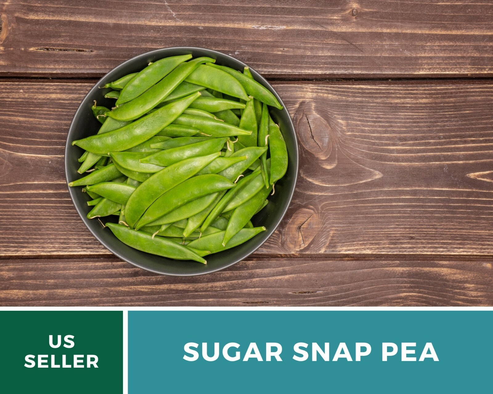 Peas, Sugar Snap – Heirloom Seeds – Sow Spring for midsummer or Summer for Fall