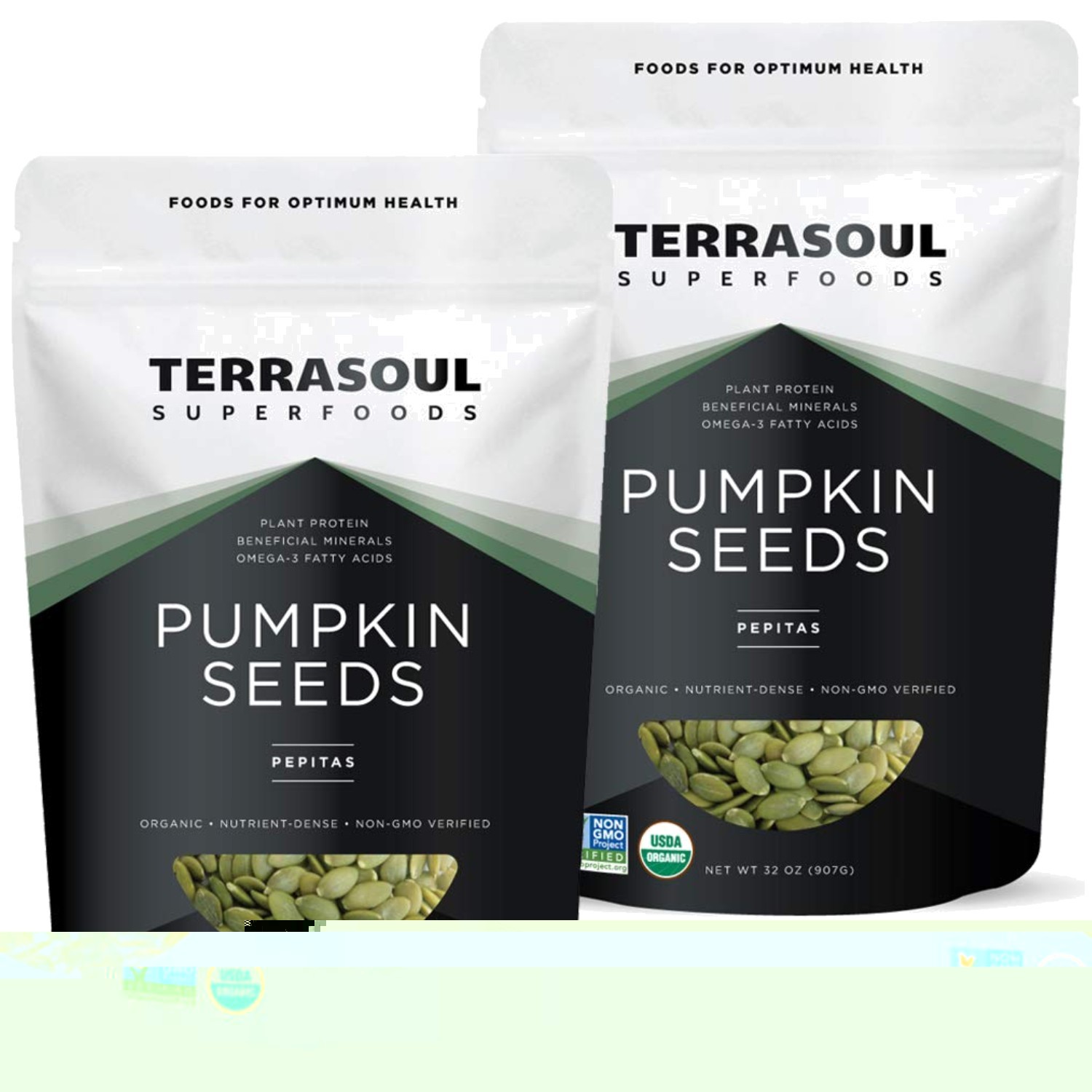 Pumpkin Seeds 4 Lbs – Raw, USDA Certified