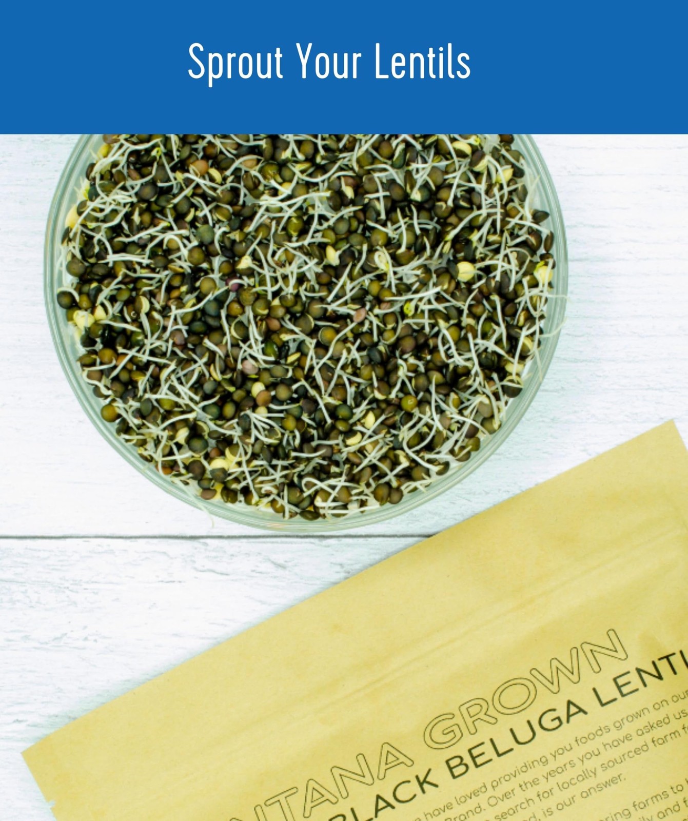 CLEAR CREEK Black Lentils | Caviar or Beluga Lentils | 4 lbs | NonGMO | Koshe…