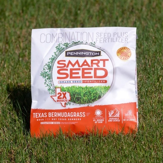 Pennington Smart Seed Texas Bermudagrass Grass Seed Mix, for Full Sun, 1.75 lb.