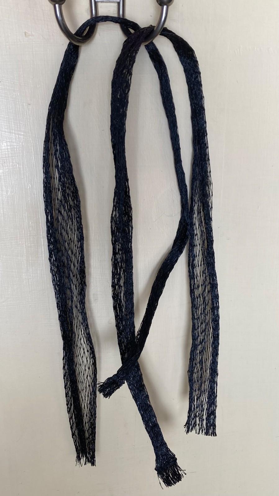 2 New Polymesh Produce Bags, 24” long, Black