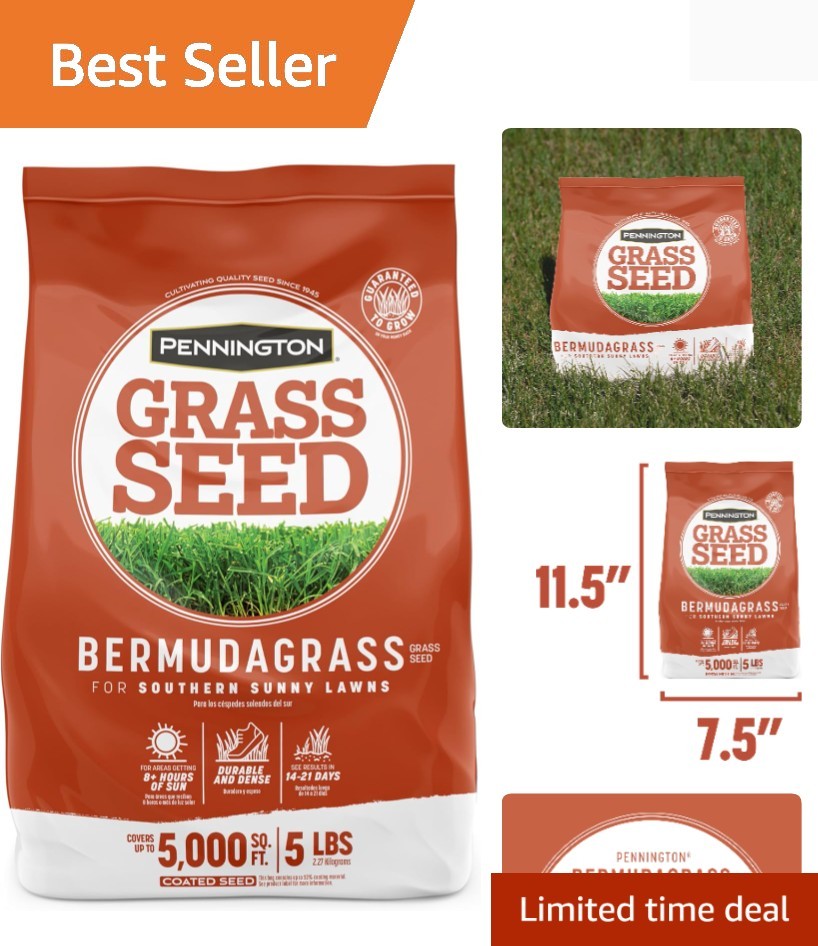Bermudagrass Grass Seed 5 lb