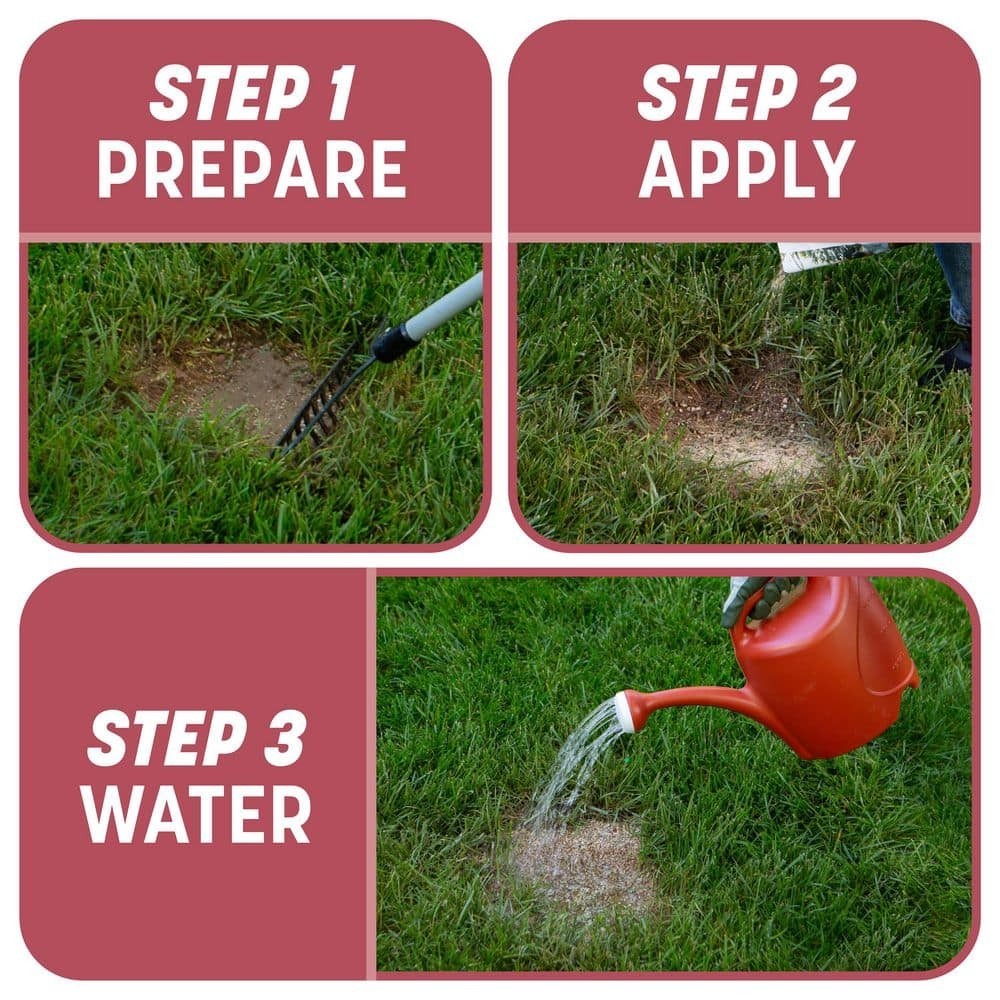 5 Lbs. Smart Patch Zoysia Grass Seed with Mulch, Fertilizer Free Shipping