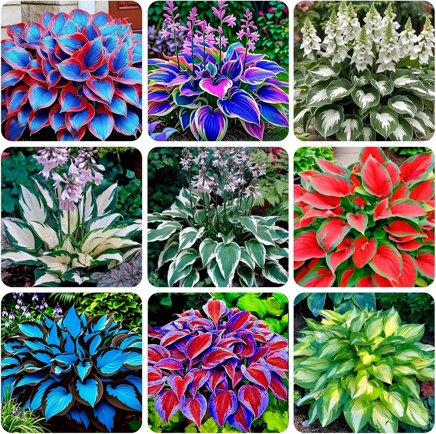 200+ Mixed HOSTA SEEDS – PERENNIAL OUTDOOR SHADE GARDEN PLANTING SEEDS