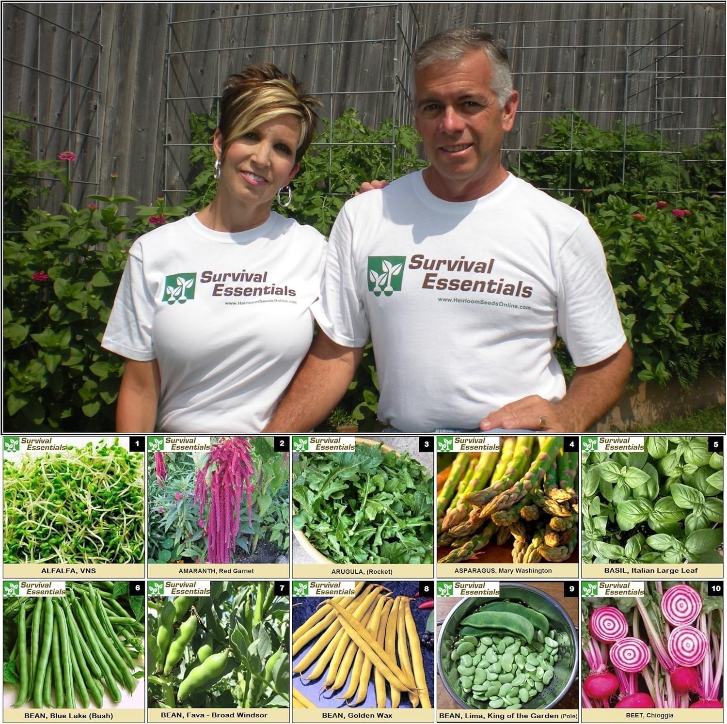 Complete Heirloom Seed Collection – 135 Varieties for All USDA Hardiness Zones