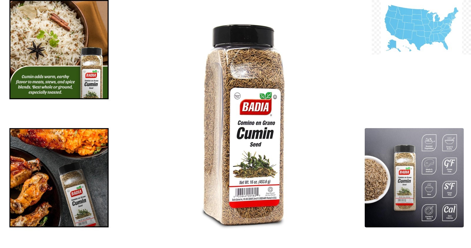 16 oz Cumin Seeds – Authentic Flavor for Spice Blends & Cooking
