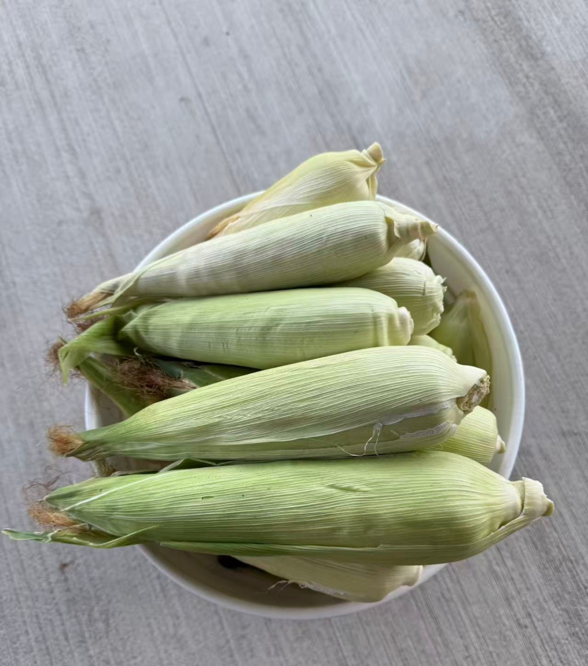 Organic Sweet Sticky Waxy White Glutinous Corn Non-GMO 糯玉米