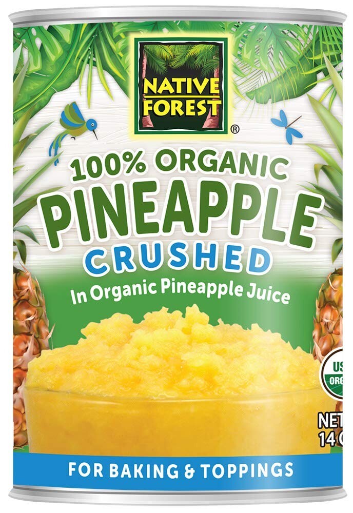 Native Forest Organic Crushed Pineapple – Crushed Pineapple Canned, Canned Fr…