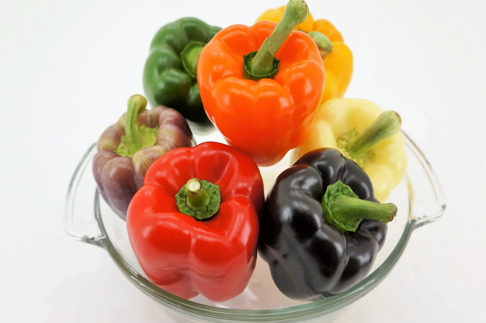 150 RAINBOW BELL PEPPER Sweet Red, Green, Yellow, Orange, Purple, Brown, &
