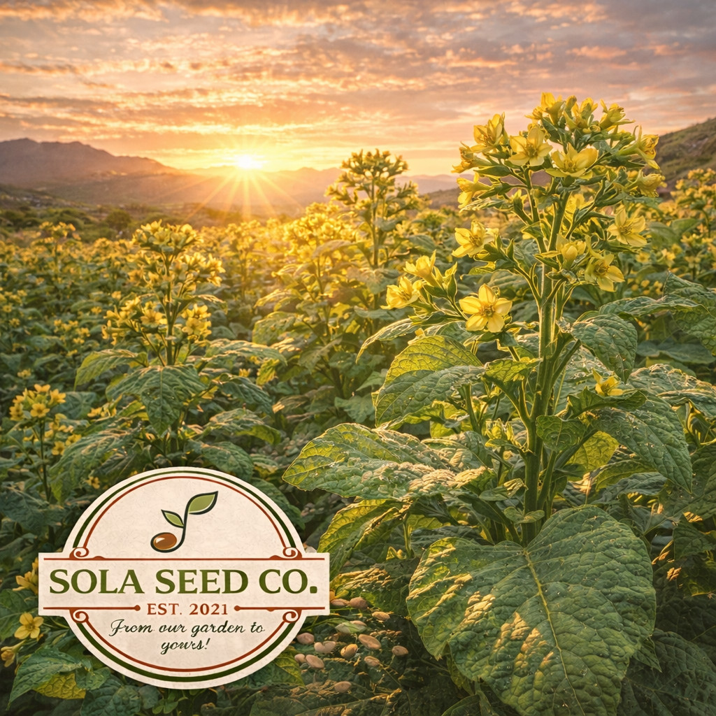 1000 Punche rustica Tobacco Seeds – Nic. Rustica Tobacco – Sacred Tobacco USA