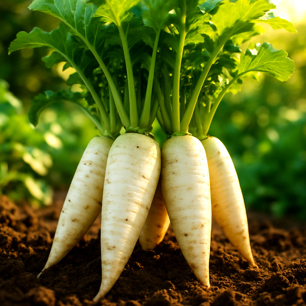 500+ DAIKON RADISH SEEDS 🌱 COATED GIGANTIC • DEER PLOT • HORSERADISH FREE SHIP