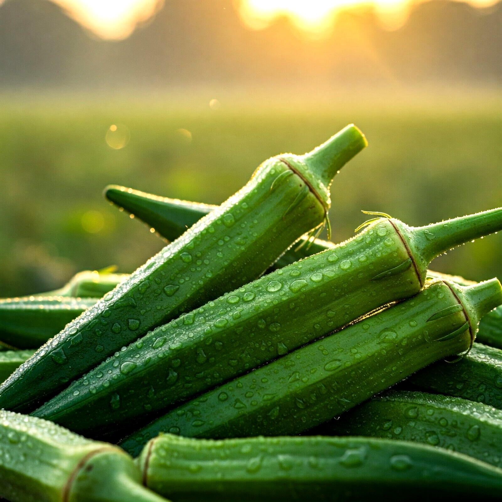 300 SEEDS OKRA CLEMSON GARDEN VEGETABLE HEIRLOOM ALL-AMERICAN WINNER NON-GMO USA