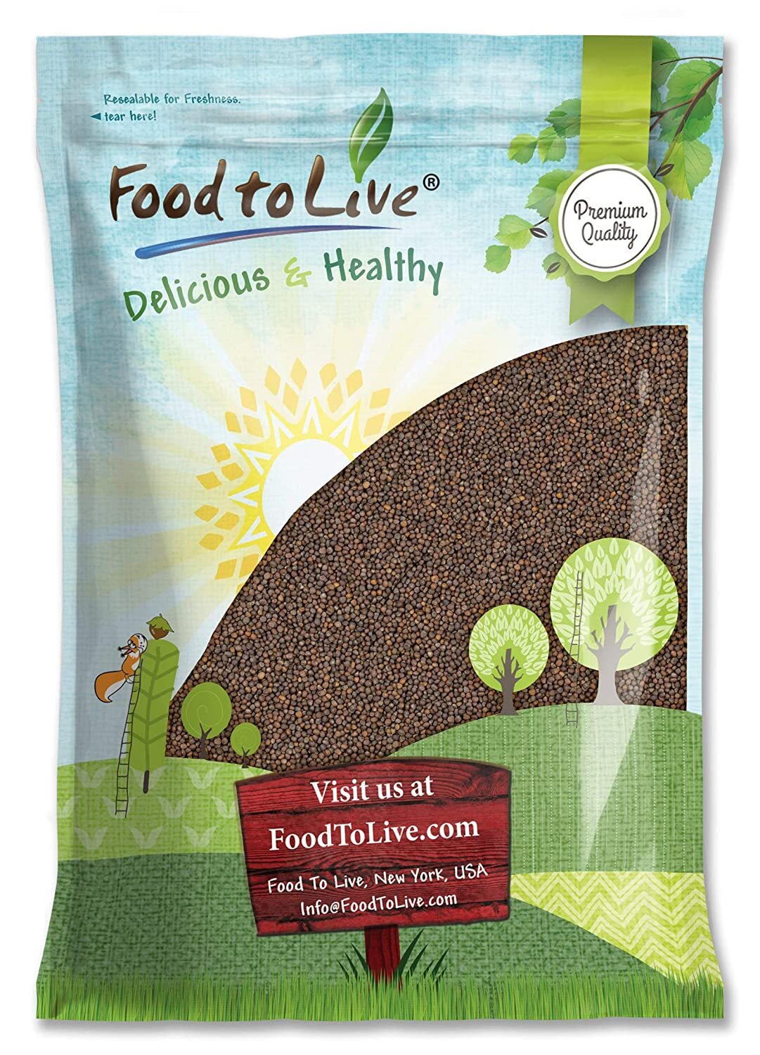 Food to Live Kale Sprouting Seeds, Vegan