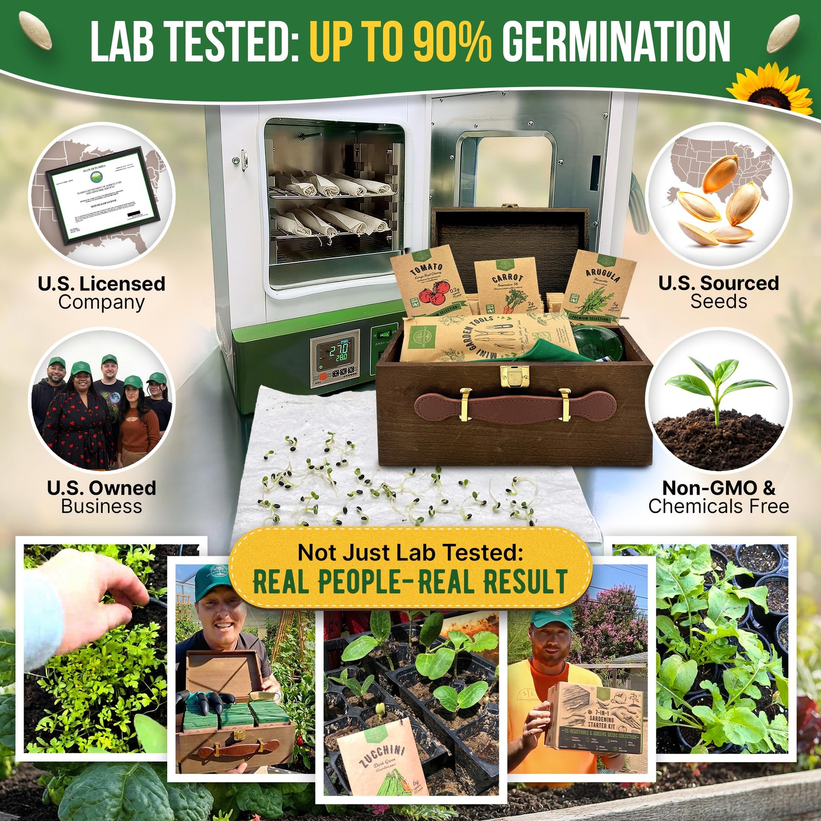 75 Vegetable & Greens Seeds Variety Green, Red, Purple, Yellow, Blue, Orange