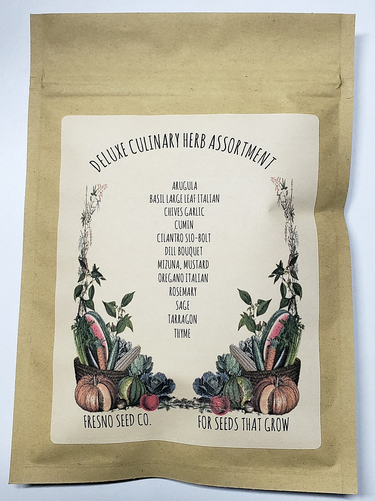 Fresno Seed Co. Deluxe Culinary Herb Assortment