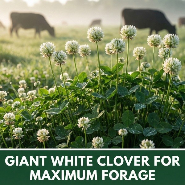 Old Cobblers Farm™ Wicked Tuff Turf Ladino Clover (Legumes) – (5/10/15/20lbs)