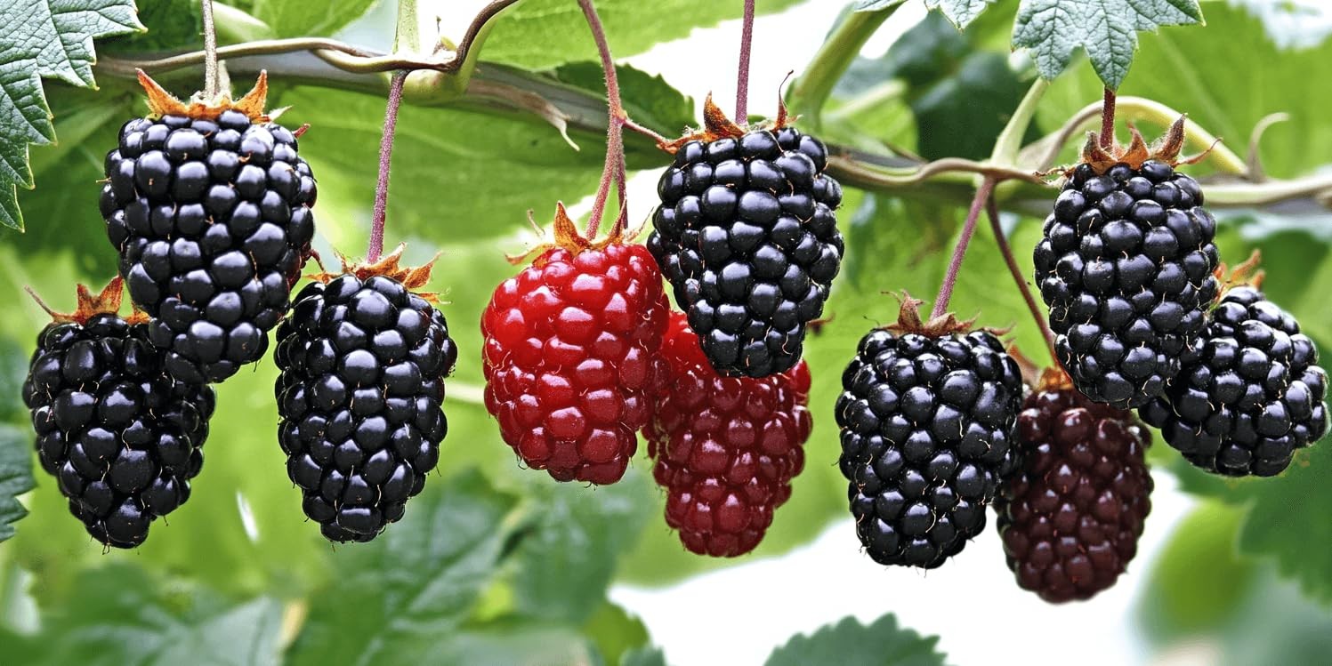 200 NonGMO Blackberry Seeds for Garden Planting Sweet, Healthy Fruit