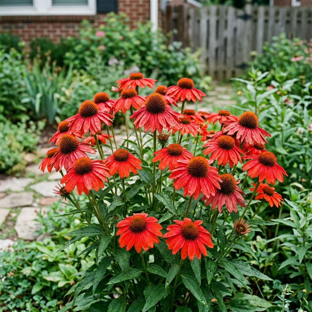 100 Red Echinacea Seeds for Planting -Premium Heirloom Red Echinacea Flower Seed