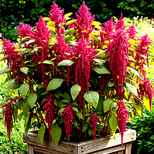 2000 AMARANTH SEEDS LOVE LIES BLEEDING AUTUMN FLOWER GARDEN HEIRLOOM NON-GMO USA