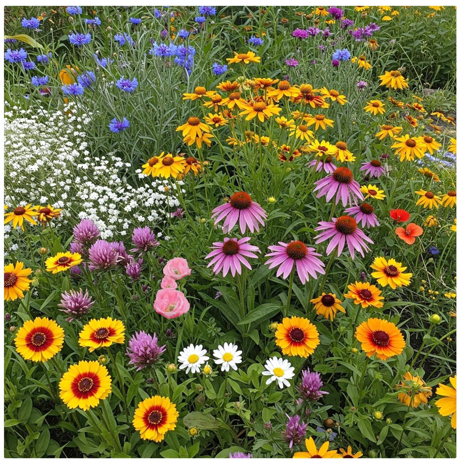 Non-GMO Wildflower Seed Blend, Midwest Gardens, 1 lb