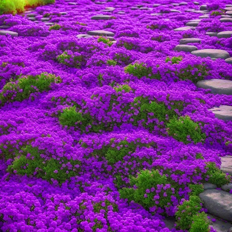18000+ Mix Creeping Thyme Seeds Wild Creeping Thyme Seeds for Planting