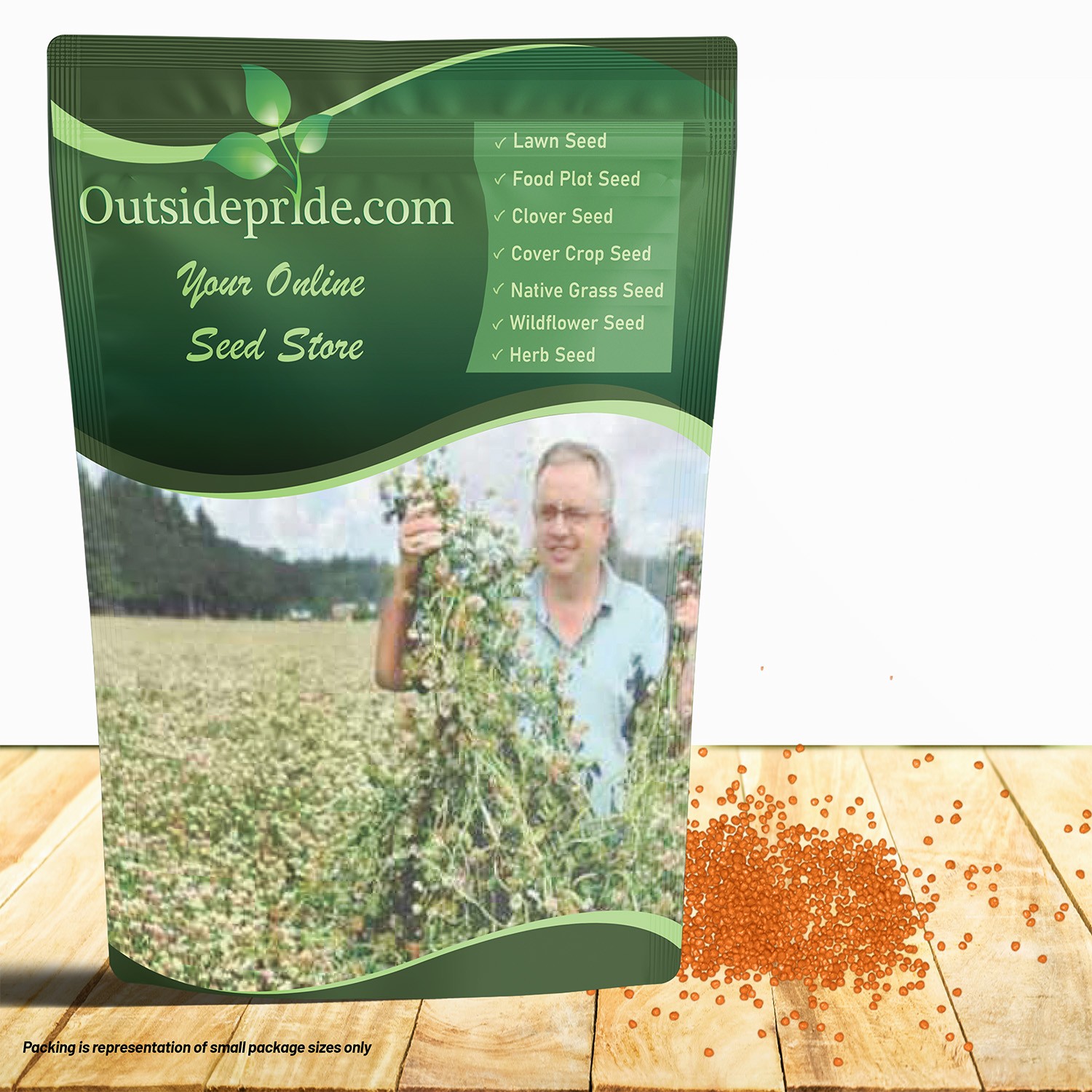5 LBS – Inoculated FIXatioN Balansa Clover: Bio-Massive Drought Tolerant